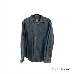 Levi’s denim shirt- men’s large